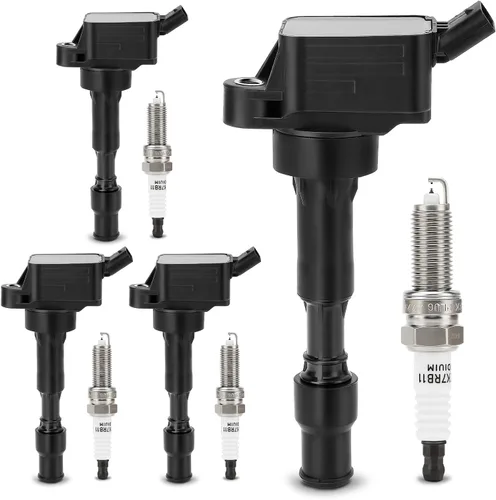 Vista 29 de Bobina de encendido UF230 y bujía doble de iridio 4504 para Toyota Tundra Sequoia LandCruiser 4Runner/Lexus GS430 GX470 LS430 LX470 LX570 SC430 V8.