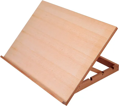 Vista 11 de Caballete de mesa de dibujo de madera de 5 posiciones