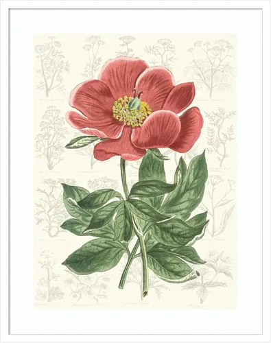 Vista 20 de Amanti Art Vision Studio - Lienzo decorativo para pared, 24 x 20 pulgadas, diseño de jardín de flores de peonía, arte de pared de flores, decoración