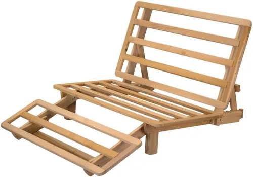Vista 4 de Sofá cama triple - marco únicamente, Madera, Madera clara