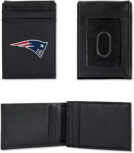Vista 33 de NFL Rico Industries - Cartera bordada con bolsillo frontal, gran artículo de regalo, San Francisco 49Ers, Bolsillo frontal