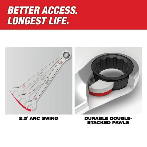 Vista 3 de MILWAUKEE 45-96-9325 Trineo de 0.98 pulgadas (45-96-9325)