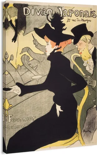 Vista 30 de Impresión en Lienzo Arte de Pared - Tour de Chat Noir de Rodolphe Salis Clásico Vintage Gato Negro Post por Théophile Steinlen - 32x48 pulgadas
