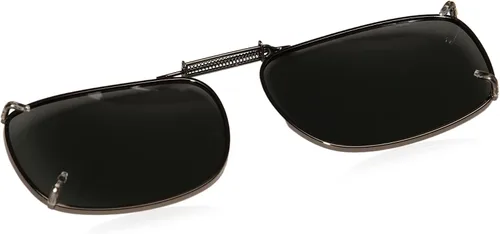 Vista 2 de Dioptics Haven 1 Rec Clip on Sunglasses Rectangular
