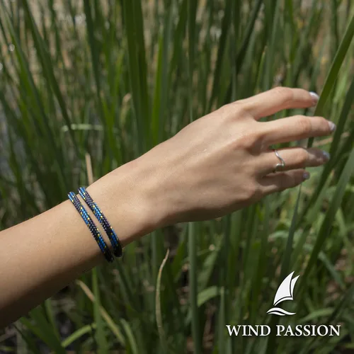 Vista 21 de Wind Passion Pulsera para hombre con cuerda mono con estilo náutico trenzado