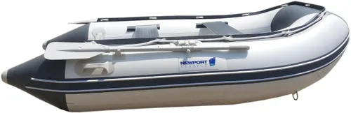 Vista 2 de Newport - Lancha deportiva inflable, modelo Dana, barco nodriza con quilla, con clasificación de la USCG, 10 caballos de fuerza, para 3 personas, 8