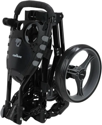 Vista 3 de Carrito de golf plegable de 3 ruedas SwivelEase de 360° de golf
