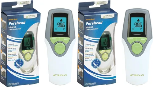 Vista 10 de Veridian Healthcare Termómetro infrarrojo Mediciones de frente Lectura de 1 segundo Higiénico sin contacto Cuidado de toda la familia