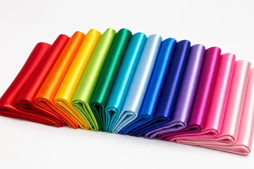 Vista 4 de Tela de satén de 2 yardas, color liso para vestidos de novia, manualidades de moda, disfraces, decoración, satén sedoso, 44 pulgadas