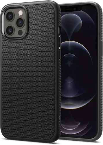 Vista 50 de Spigen Liquid Air - Funda diseñada para iPhone 11 (2019), color negro mate