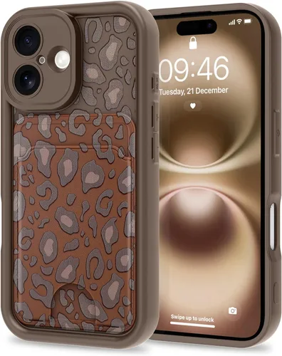 Vista 67 de MZELQ Compatible con iPhone 11 Funda TPU Soporte para Tarjetas Cubierta de Billetera, Protección de Cámara + Protector de Pantalla Funda Suave