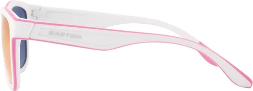 Vista 5 de Easton Gafas de sol Gameday Way Shape para mujer, color blanco, 5.512in, Blanco