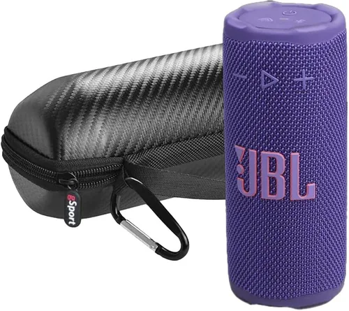 Vista 11 de JBL Paquete de altavoz Bluetooth portátil compacto Grip con estuche gSport (negro)