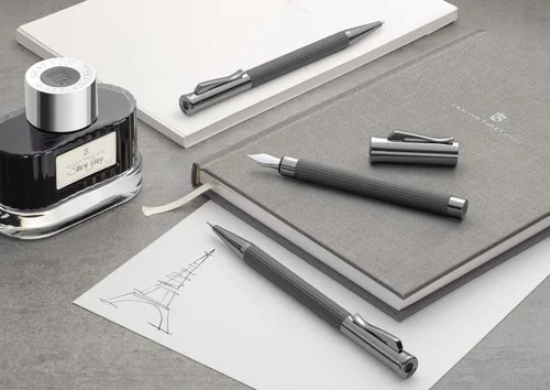 Vista 4 de Graf von Faber-Castell Bolígrafo Tamitio - Negro