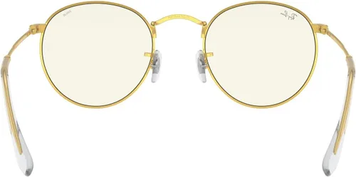 Vista 7 de Ray-Ban Rb3447 Round Metal Photochromic Blue Light Filtering Glasses