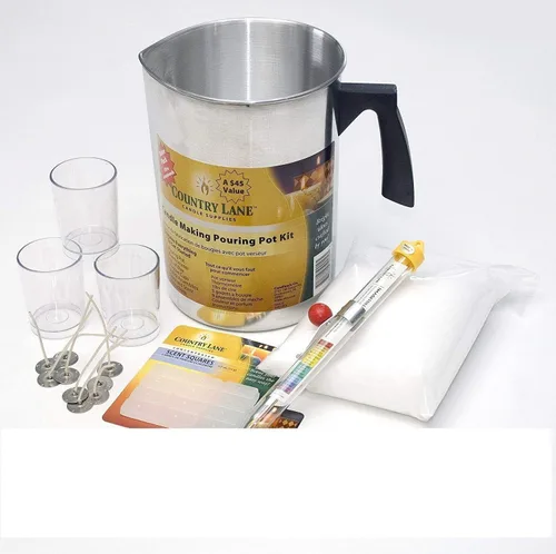 Vista 2 de Country Lane Kit de olla para hacer velas