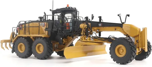 Vista 12 de Diecast Masters 1:50 Caterpillar 14M3 Motoniveladora High Line Series Cat Trucks & Construction Equipment Scale Model Collectible 85545