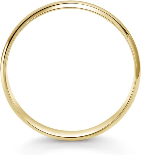 Vista 10 de Alianza de boda para hombre simple tradicional de 5 mm de oro amarillo de 10K (talles disponibles 7-12 1/2)