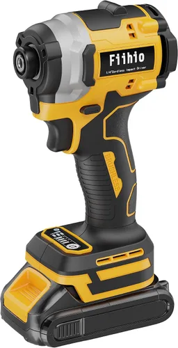 Vista 8 de Destornillador de impacto inalámbrico compatible con batería Makita de 18V, destornillador de impacto de potencia con mandril hexagonal de 1/4" 2500