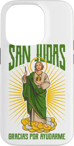 Vista 17 de San Judas Tadeo Gracias por ayudarme - Carcasa para iPhone 17