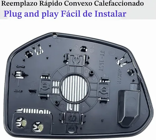 Vista 3 de Civic - Espejo lateral para pasajero compatible con Honda Civic 2016-2021, Crider 2019-2022, Envix 2018-2022, vidrio calefactable lateral derecho