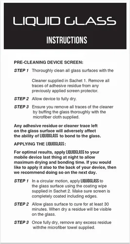 Vista 4 de ProofTech Paquete de 2 protectores de pantalla de vidrio líquido con protección de pantalla de $250 (cada uno) para todos los teléfonos