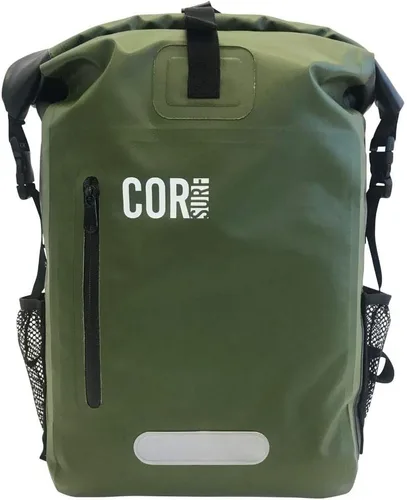 Vista 10 de COR Surf Mochila impermeable con funda acolchada para portátil de 25 L y 40 L, paquete enrollable resistente