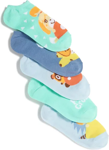 Vista 4 de Nintendo Paquete de 5 calcetines para mujer de Animal Crossing