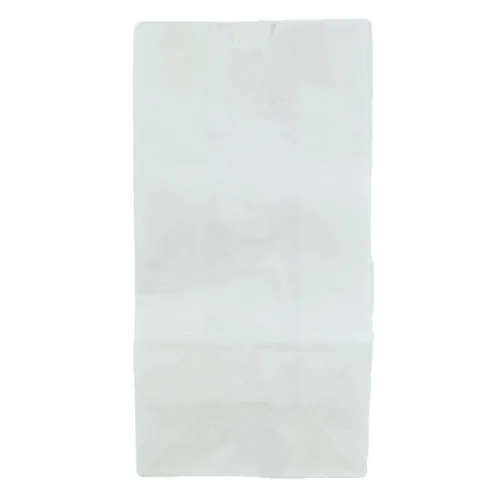 Vista 2 de Bolsas de papel kraft blancas de 4 libras, paquete de 100