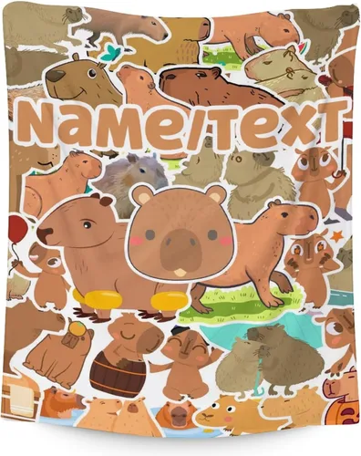 Vista 10 de Mantas temáticas de animales para niños, tamaño regazo de 30 x 40 pulgadas, manta de felpa suave y peluda para regalo, mantas negras para cama, sofá
