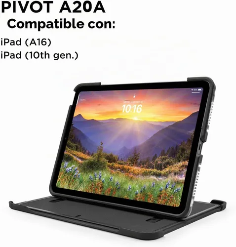 Vista 2 de PIVOT A20A Funda para iPad Air 11" M2/M3/M4, Air 4ª-5ª, Pro 11" 1ª-4ª