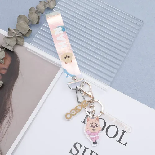 Vista 5 de G-Ahora 2pcs Stray Keychain Keyring Stray Gift Set