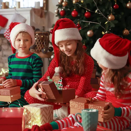 Vista 8 de 5 piezas de decoración rústica de madera para árbol de Navidad, centro de mesa independiente para mantel del hogar o bandeja escalonada