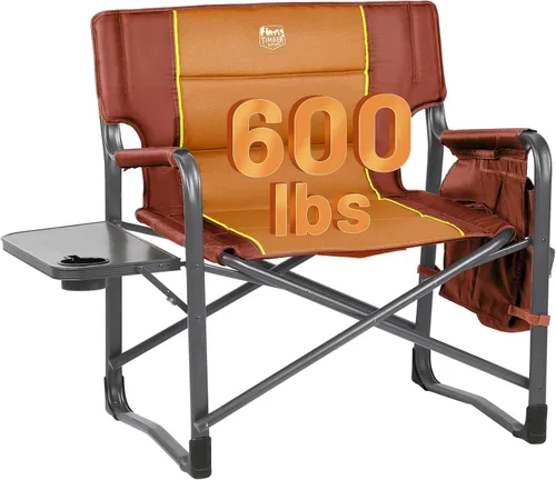 Vista 10 de TIMBER RIDGE Silla de directores extra ancha, sillas de camping plegables