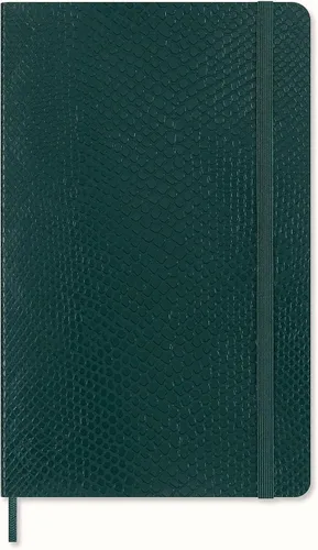 Vista 10 de Moleskine Limited Edition Notebook Vegea, Extra Large, Plain, Black Boa, Soft Cover (7.5 x 10)