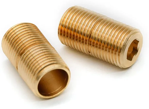Vista 5 de 1/2" MNPT x 1/2" Male G Brass Pipe Extension Adapter