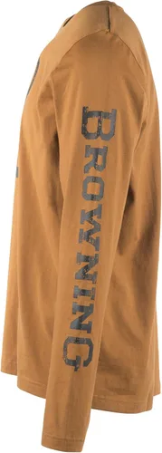 Vista 3 de Browning Logan - Camiseta de manga larga para hombre, tela de jersey suave