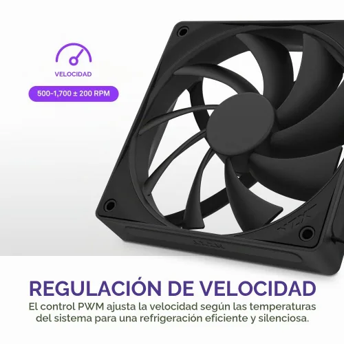Vista 6 de NZXT F120Q - Ventilador silencioso de 4.724 in de flujo de aire para PC