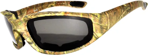 Vista 10 de OWL Gafas de espuma acolchadas para motocicleta, lente transparente con espejo ahumado