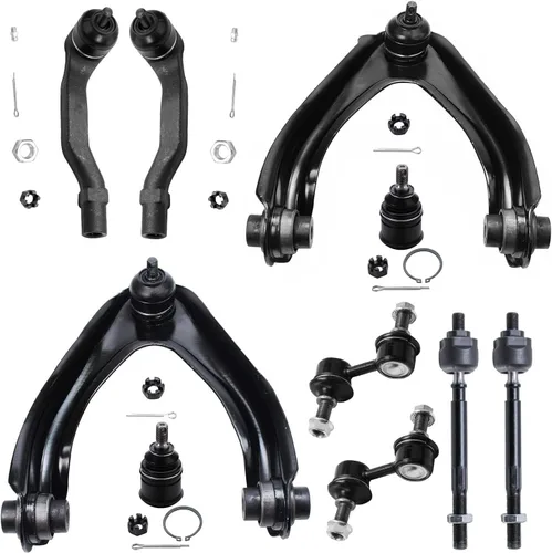 Vista 533 de Detroit Axle - Kit de suspensión frontal de 10 piezas para Dodge Avenger 2008-2014, Chrysler Sebring 2007-2010, 2 brazos de control inferiores, 2
