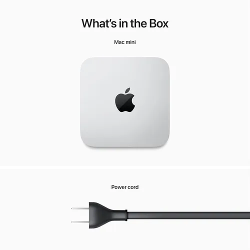 Vista 8 de Apple Computadora de escritorio Mac mini 2023 con chip Apple M2 Pro con CPU de 10 núcleos y GPU de 16 núcleos, memoria unificada de 16 GB