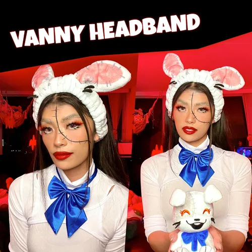 Vista 5 de Youtooz Diadema Vanny, accesorio oficial con licencia de Five Nights at Freddy's Video Game, por Youtooz Five Nights at Freddy's Collection, Gris