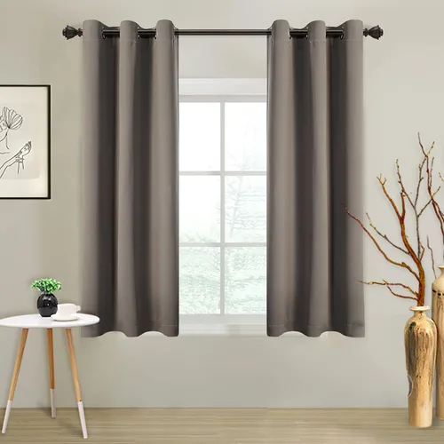 Vista 177 de MYSKY HOME Cortinas Aqua para Armario para Entrada Cortina Opaca para Puerta para Sala de Estar Cortina Oscurecedora de Habitación con Ojales