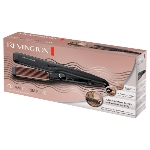 Vista 2 de Remington S 3580 Crimpado de cerámica para el cabello