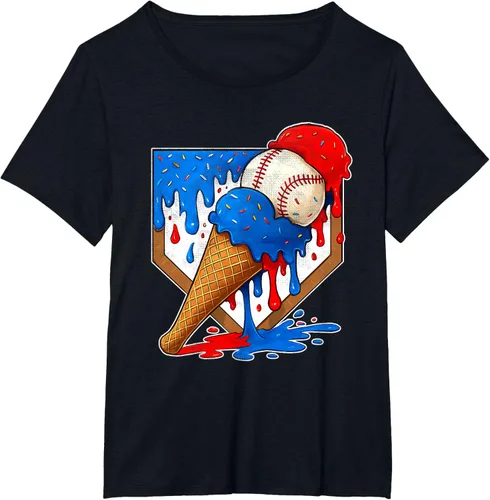 Vista 26 de Camiseta de béisbol desgastada para niños y jóvenes