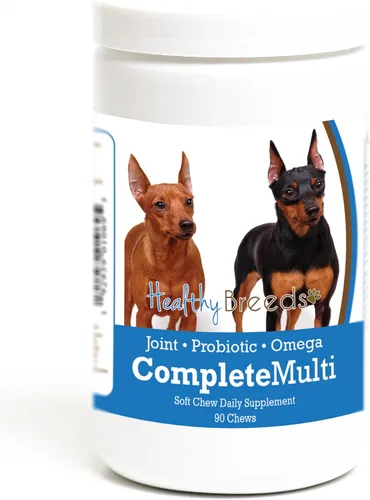 Vista 8 de Healthy Breeds Affenpinscher todo en uno multivitamínico suave masticable 60