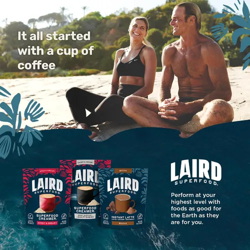 Vista 8 de Laird Superfood Creamer - Crema en polvo sabor a cacao, 8 onzas
