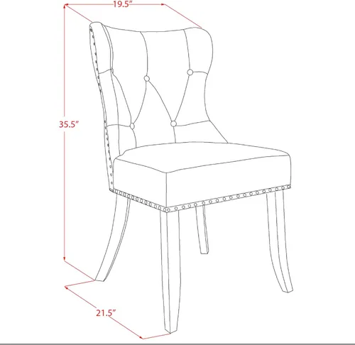 Vista 11 de East West Furniture ANSI3-ABK-21 - Juego de comedor de 3 piezas que contiene una mesa de cocina redonda con pedestal y 2 sillas de comedor Parson
