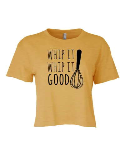Vista 10 de I Walk The Lime, Cute Women's Screen Printed Crop Tee, Shirts With Sayings, Heather Gray or Gold (S, Heather Gray)