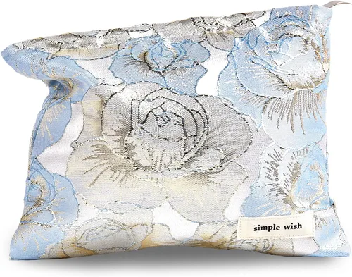 Vista 21 de Sminra Bolsa de Maquillaje Bolsa de Cosméticos Bolsa de Aseo de Lona Preppy para Mujeres Linda Bolsa con Cremallera Organizador Accesorios de Viaje